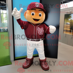 Maroon Baseball Glove...