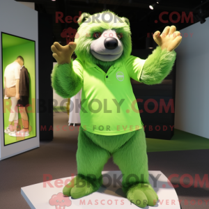 Lime Green Sloth Bear...
