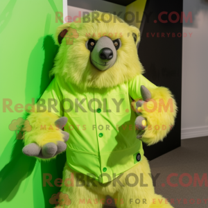 Lime Green Sloth Bear...