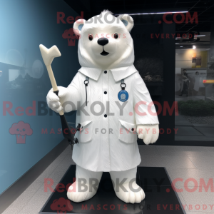 Disfraz de mascota del oso...