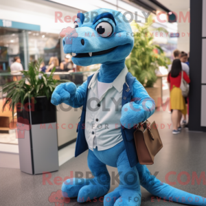 Postava maskota Sky Blue...