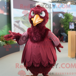 Maroon Hens máscara de...