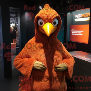 Rust Hens Maskottchen...