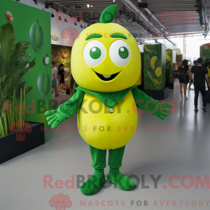 Forest Green Lemon mascot...