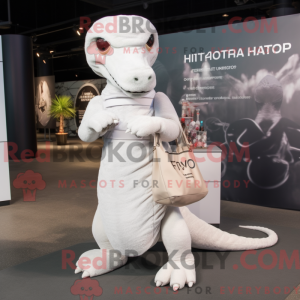 Wit Hydra-mascottekostuum...