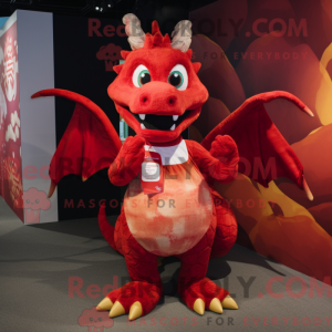 Figura de dragão-máscara...