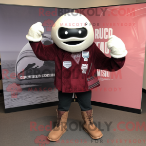 Maroon Clam Chowder mascot...