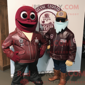 Maroon Clam Chowder mascot...