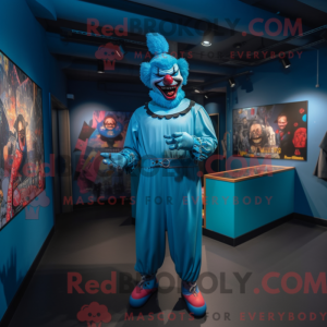 Blauer böser Clown...