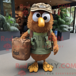 Rust Kiwi Maskottchen...