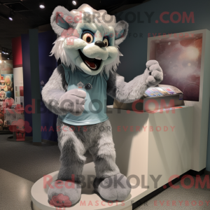 Silver Ice-mascottekostuum...
