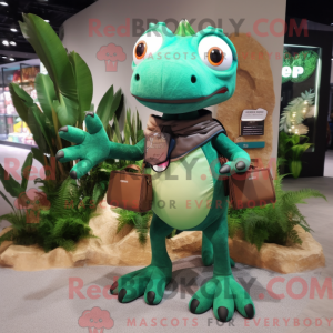 Green Dimorphodon mascot...