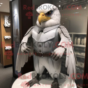 Silver Falcon mascot...