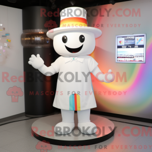 White Rainbow mascot...