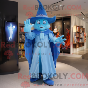 Máscara de bruxa Sky Blue...