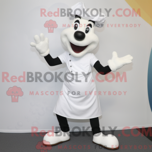 White Moussaka mascot...