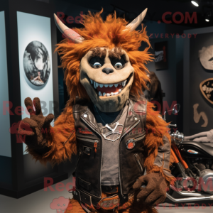 Postava maskota Rust Demon...