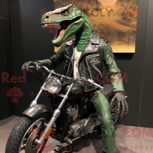Forest Green Allosaurus...