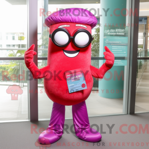 Postava maskota Magenta...