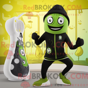 Olive Hydra mascot costume...
