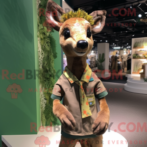 Ree Deer mascottekostuum...