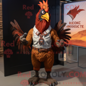 Costume de mascotte de coq...