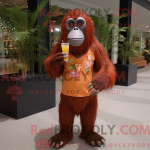 Orangutang-maskotkostyme...