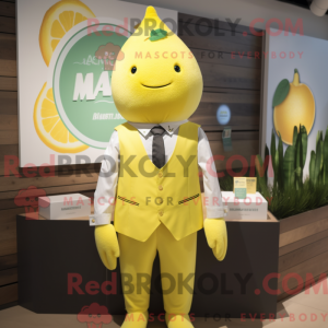 Lemon mascot costume...