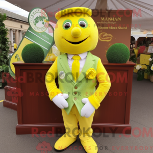 Citron maskot kostume...