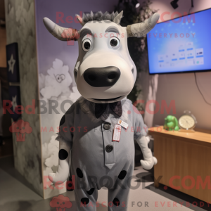 Figura de máscara de vaca...