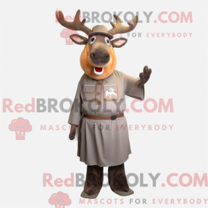 Elk mascot costume...