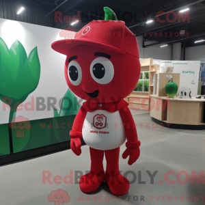 Red Cherry mascottekostuum...