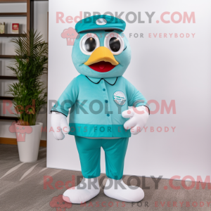 Disfraz de mascota Teal...