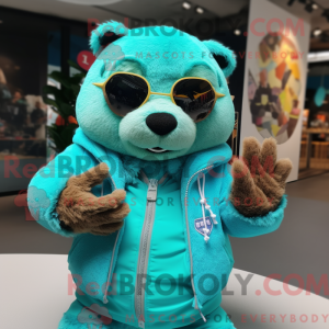 Turkis Beaver maskot...