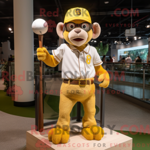 Yellow Monkey mascot...