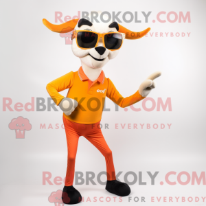 Orange Gazelle mascot...