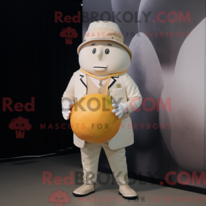 White Grapefruit mascot...