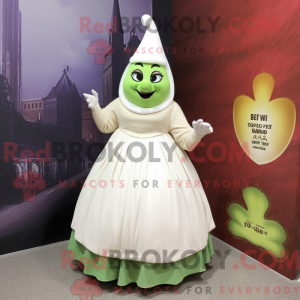 White Pear-mascottekostuum...