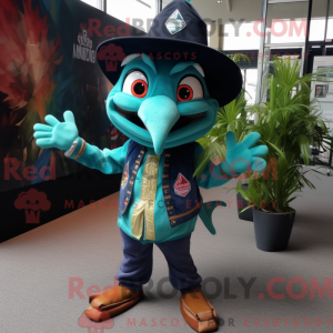 Turquoise Ceviche mascot...