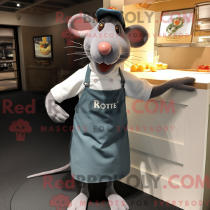 Gray Ratatouille mascot...