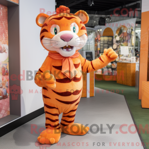 Figura de máscara de tigre...