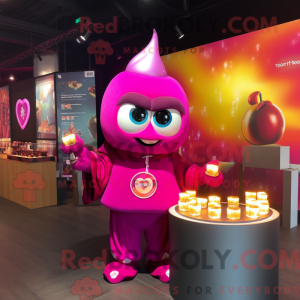Magenta Scented Candle...
