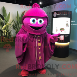 Magenta duftende stearinlys...