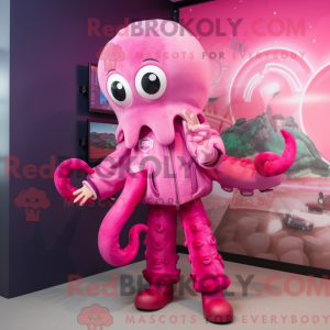 Magenta Octopus...