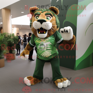 Forest Green Saber-Toothed...