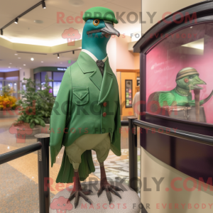 Mascotte de Pigeon voyageur...