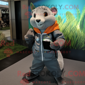 Gray Mongoose mascot...