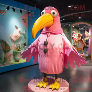 Maskottchenkostüm Rosa...