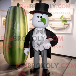 Silver Cucumber mascot...