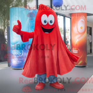 Red Ghost Maskottchen...